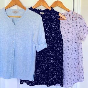 Ann Taylor LOFT Outlet Top Bundle